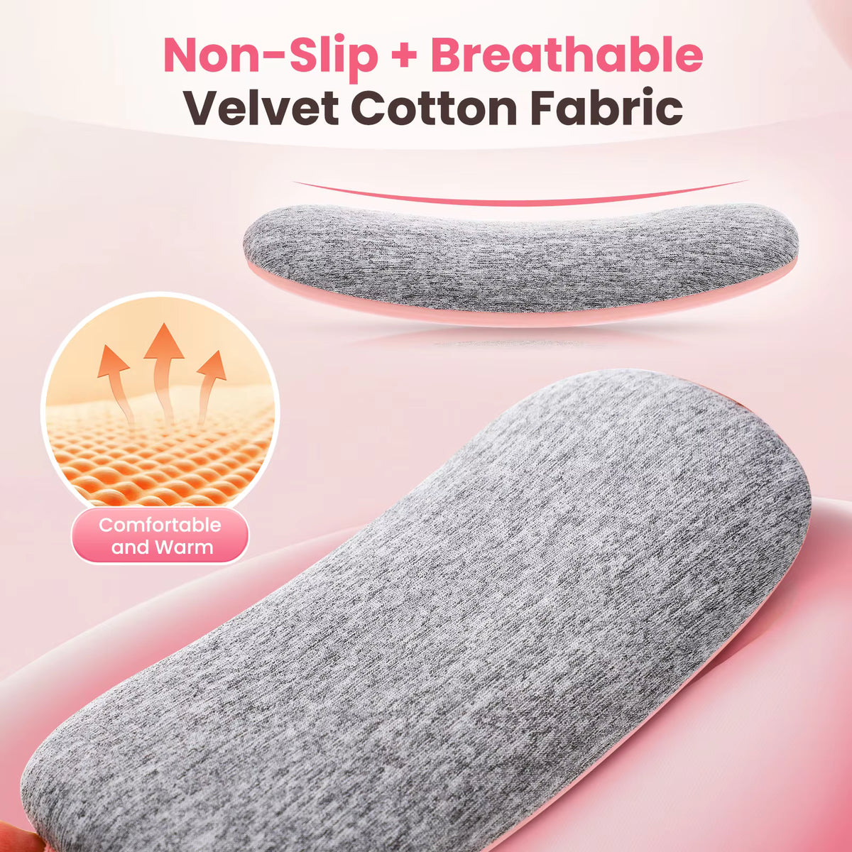 Portable Menstrual Heating Pad with Vibrating Massager