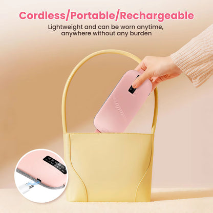 Portable Menstrual Heating Pad with Vibrating Massager