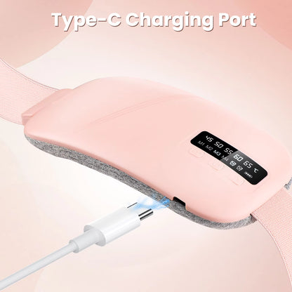 Portable Menstrual Heating Pad with Vibrating Massager